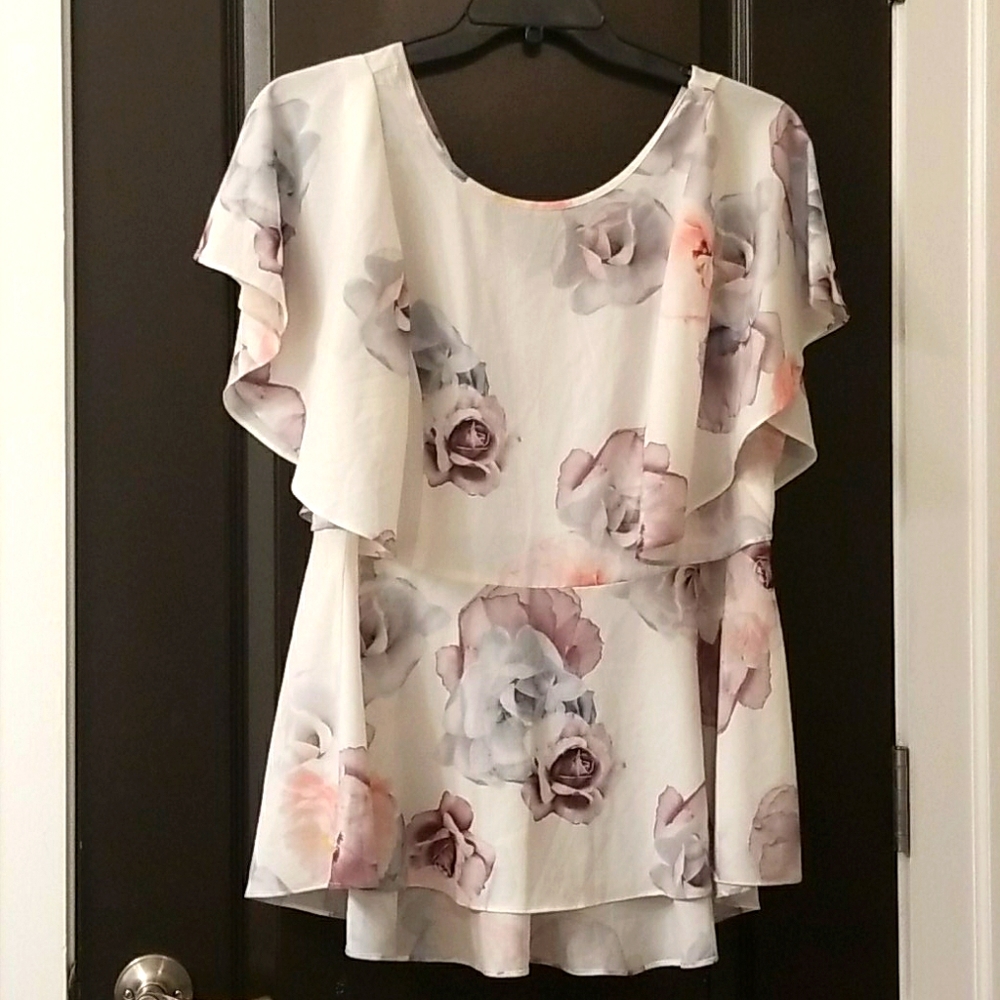 Floral City Chic shirt